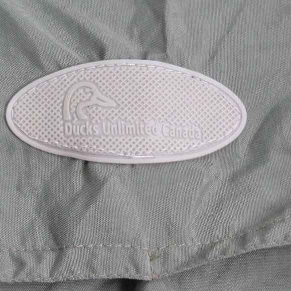 Ducks Unlimited Men's Shirt XXL Olive Green Vented Fishing Hunting Long Sleeve - Picture 16 of 16